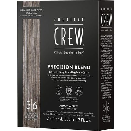 American Crew Precision Colour 5-6 Medium Ash