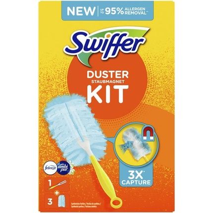 Swiffer Dust Magnet With Febreze Freshness, Feather Duster Ideal Against Dust, Pet Hair - Image 3