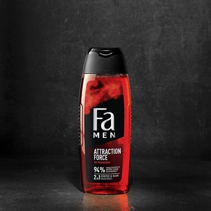 Fa Men Attraction Force 2In1 Body & Hair Shower Gel With Refreshing Bergamot & Lime Scent 250Ml - Image 3