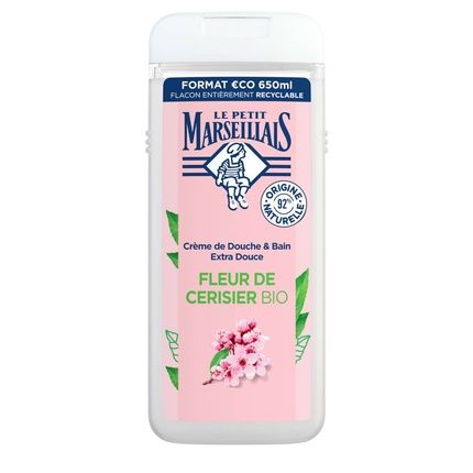 Le Petit Marseillais Organic Cherry Blossom Shower Gel 650Ml