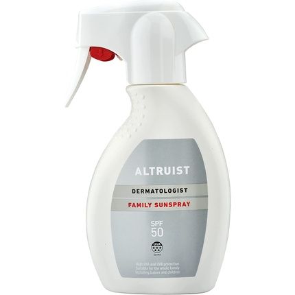 رذاذ الشمس العائلي المؤثر بعامل حماية من الشمس 50، 250 مل
