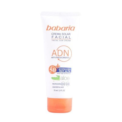 Babaria Aloe Vera Facial Cream Spf50 75Ml - Image 3