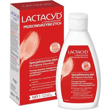 Lactacyd Antifungal Gynecological Intimate Hygiene Fluid 200Ml