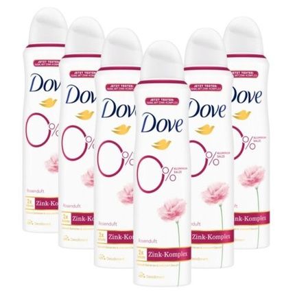 Dove Rose Scent Deodorant Spray With Nourishing Zinc Complex 0% Aluminum 150Ml - Image 4