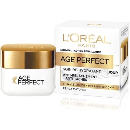 L'Oreal Paris Age Perfect Re-Hydrating Day Cream 50Ml - Image 3