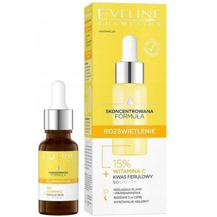 Eveline Concentrated Formula Illuminating Face Serum 18Ml
