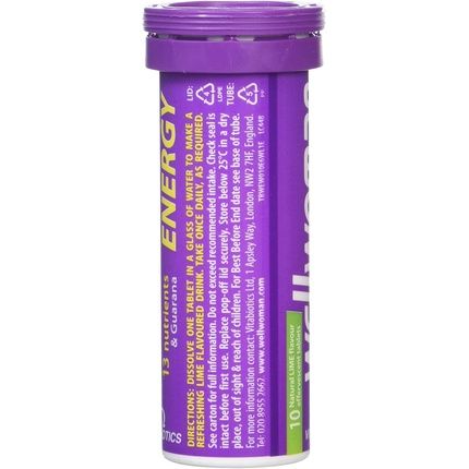 Vitabiotics Wellwoman Energy Lime Effervescent Tablets 10