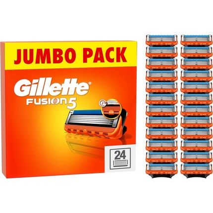 Gillette Fusion5 Razor Refills For Men With Lubrastrip