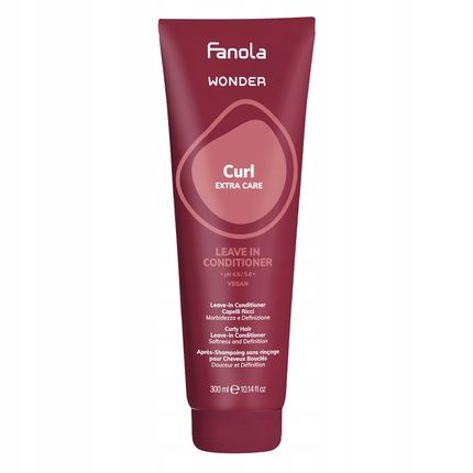 Fanola Wonder Curl Extra Care Leave-In Conditioner 300Ml