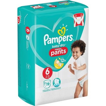 Pampers Baby-Dry 19 Diapers Size 6 16 Kg And - Image 3