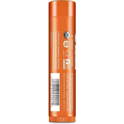 Dr Bronner'S Orange Ginger Lip Balm With Organic Oils And No Synthetic Ingredients 4G