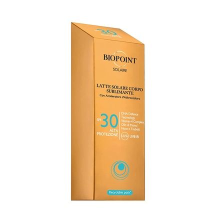 Biopoint Sublimating Body Milk Spf 30 200Ml