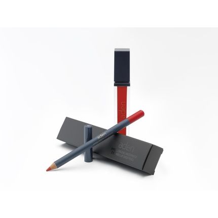 Aden Liquid Lipstick Lipliner Pencil Set 04