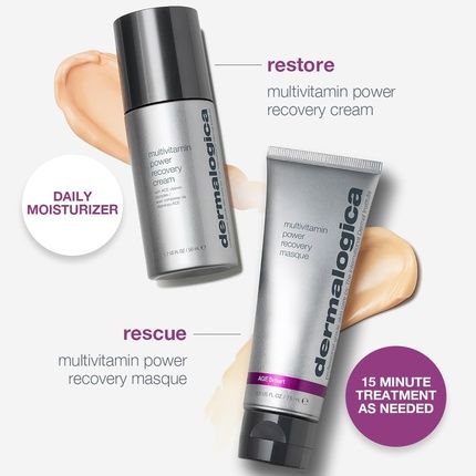 Dermalogica Stressed Skin System With Multivitamin Power Recovery Cream 50Ml