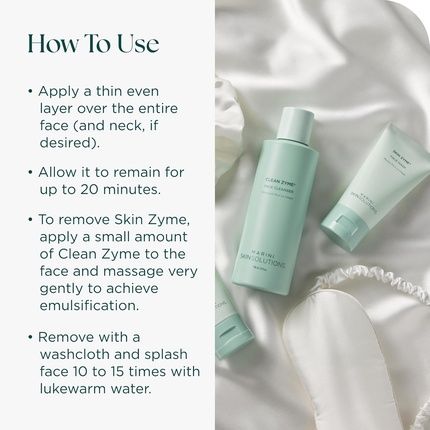 Marini Skinsolutions Skin Zyme Face Mask With Proteolytic Papaya Enzymes - Image 3