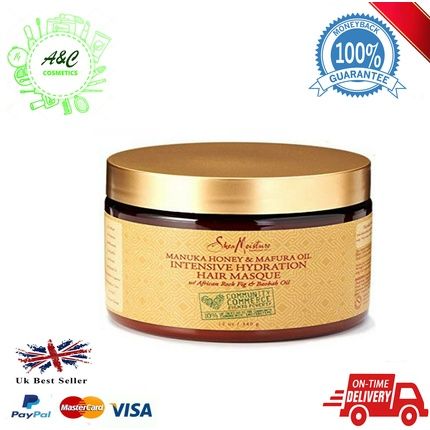 Shea Moisture Manuka Honey & Mafura Oil Intensive Moisture Mask 340Ml - Image 3