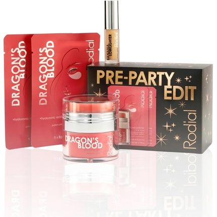 Rodial Preparty Edit Holiday Skincare & Makeup Gift Set With Banana
