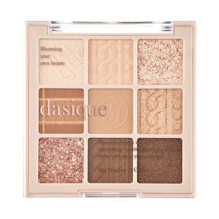 Dasique Shadow Palette #15 Beige Knit Vegan Cruelty-Free 9 Blendable Shades