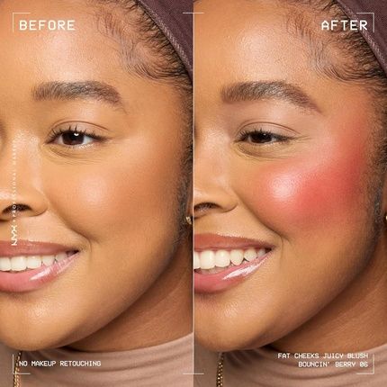 Nyx Professional Makeup Fat Cheeks Juicy Blush Liquid Blush Up To 12H Wear