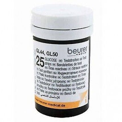 Beurer Gl44 Gl50 Gl50 Evo 25 Test Strips