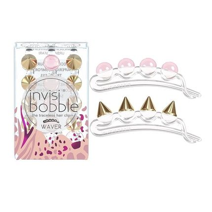 Invisibobble Waver Urban Safari Hair Clips Wildlife Nightlife - 3 Pieces