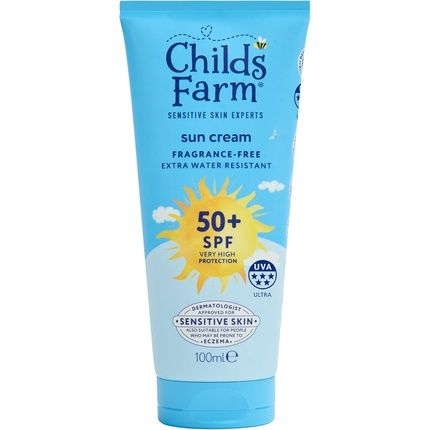 Childs Farm Kids & Baby Sun Cream Spf 50+ Uva & Uvb Very High Protection