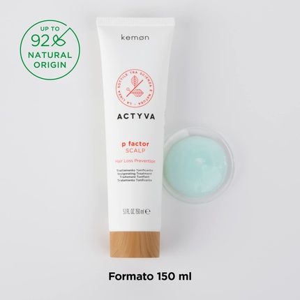 Kemon Actyva P Factor Scalp Regenerating And Soothing Hair Care With Almond Oil And Aloe Vera 150Ml - Image 3