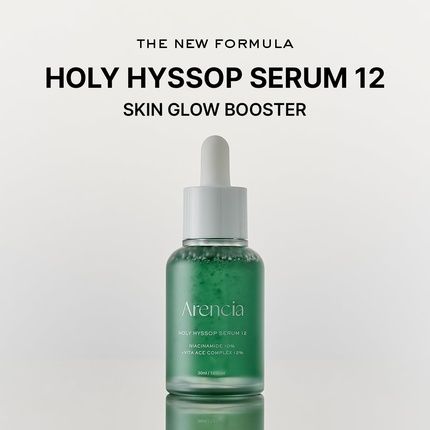 Arencia Hyssop Glow Serum 10 Niacinamide 12 Vitamin A C E