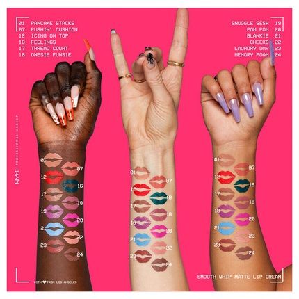 Nyx Smooth Whip Matte Lip Cream Fuzzy Slippers 4Ml