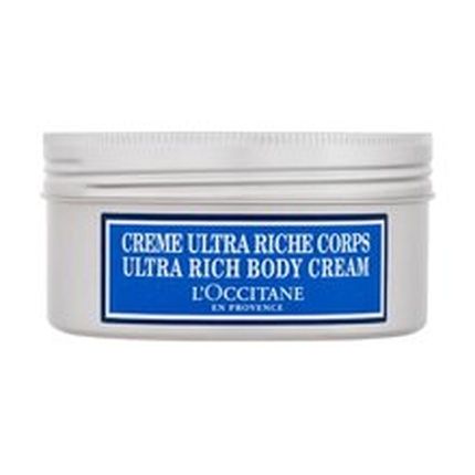 L'Occitane Ultra Rich Body Cream Refill 6.9 Oz With Organic Shea Butter Sensitive-Skin Vegan Jasmine Scent