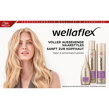 Wellaflex Volume & Style Hair Spray For Women 250Ml