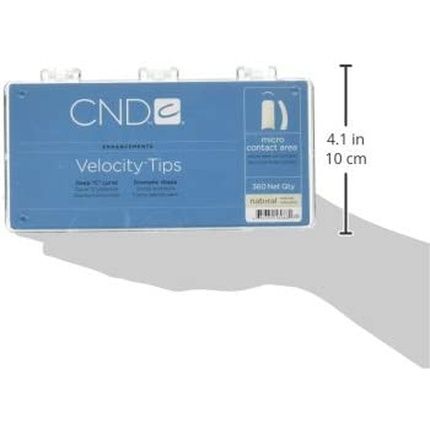 Creative Nail Tips Velocity False Nails Natural - 360 Count - Image 3