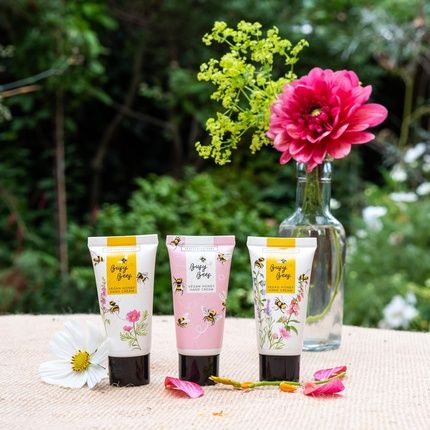 Heathcote & Ivory Busy Bees Assorted Hand Creams Trio Gift Set - Travel Friendly Sizes - Image 3