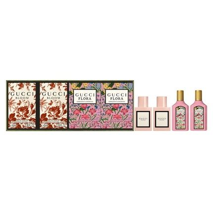 Gucci Bloom Eau De Parfum Set 2X5Ml + Flora Gorgeous Gardenia Eau De Parfum 2X5Ml