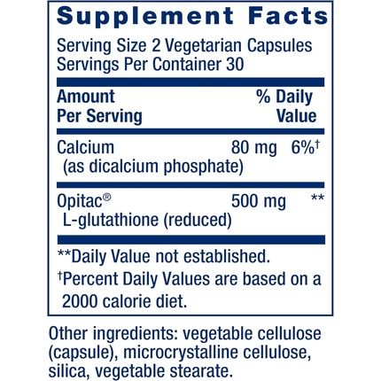 Life Extension Glutathione 500Mg Antioxidant Capsules - Image 3