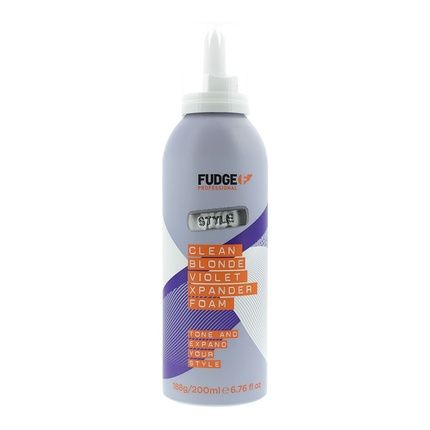 Fudge Professional Xpander Foam Clean Blonde 200Ml