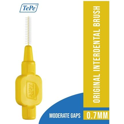Tepe Original Interdental Brushes 0.7Mm Fine Yellow 25 Pack - Image 3