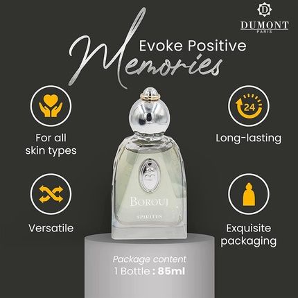 Borouj Spiritus By Dumont Unisex 2.87 Oz Edp Spray