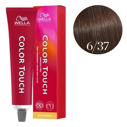 Wella Color Touch Rich Naturals 6/37 - 60Ml