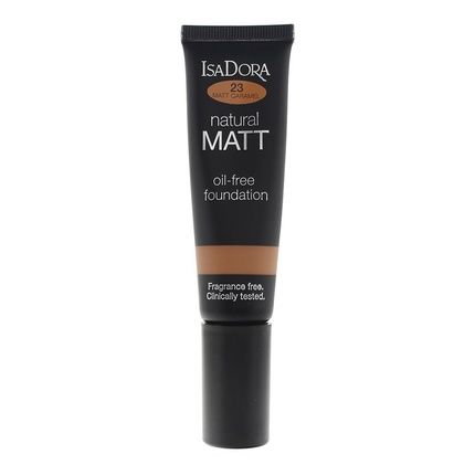 Isadora Natural Matt Oilfree 23 Caramel Foundation 35Ml For Women