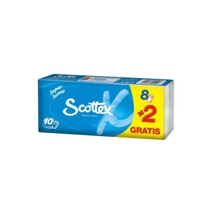 Scottex Scottex Pocket Square 3 Layers 10 Units