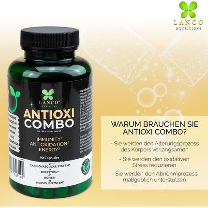 Lanco Antioxi Combo Anti-Aging Quercetin Curcumin - Image 3