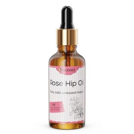 Nacomi Rose Hip Oil Wild Rose Oil With Pipette 50Ml