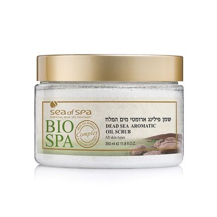Dead Sea Spa Body Aromatherapy Oil Enriched Algae Scrub 350Ml/11.8 Fl Oz