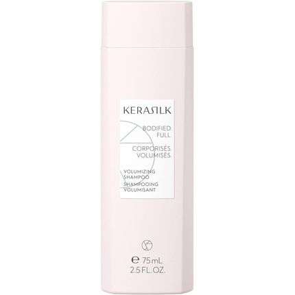 Kerasilk Essentials Volumizing Shampoo 2.5Oz Volume Strength Fill Care