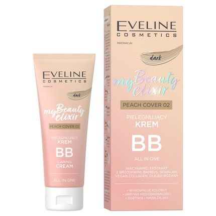Eveline My Beauty Elixir Nourishing Bb Cream 02 Dark Peach Cover 30Ml
