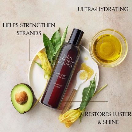 John Masters Organics Shampoo For Dry Hair With Evening Primrose Good For Thinning And Color Treated Hair Moisturizer Infused With Essential Oils Proteins And Amino Acids Sulfate Free 8 Oz - Image 3