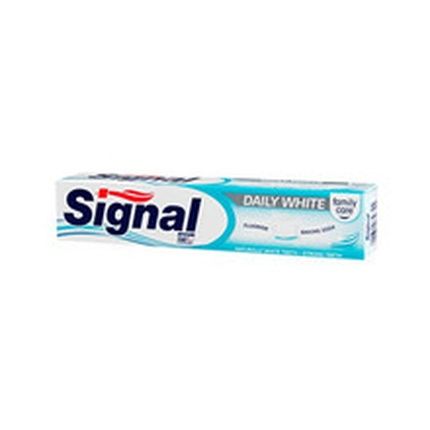 Signal Toothpaste With Whitening Effect Family Daily White 125 Ml