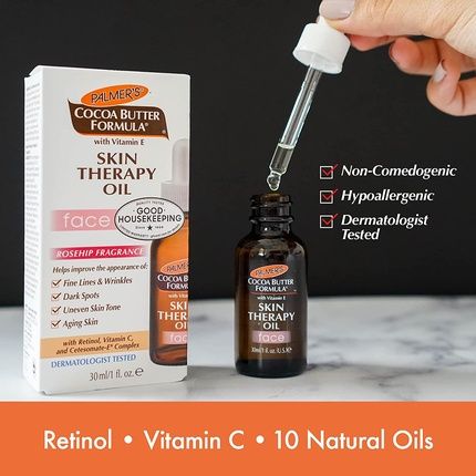 Palmer'S Cocoa Butter Formula Anti-Aging Face Care Perfumed With Rose 30Ml Bottle