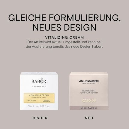 Babor Vitalizing Cream Facial Cream For Tired And Regenerating Skin - Image 3
